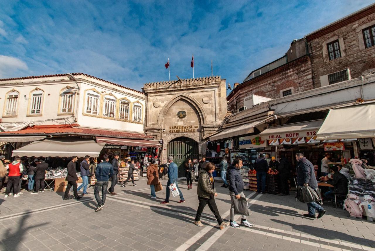 Naz Hotel Old Bazaar Istambul Exterior foto
